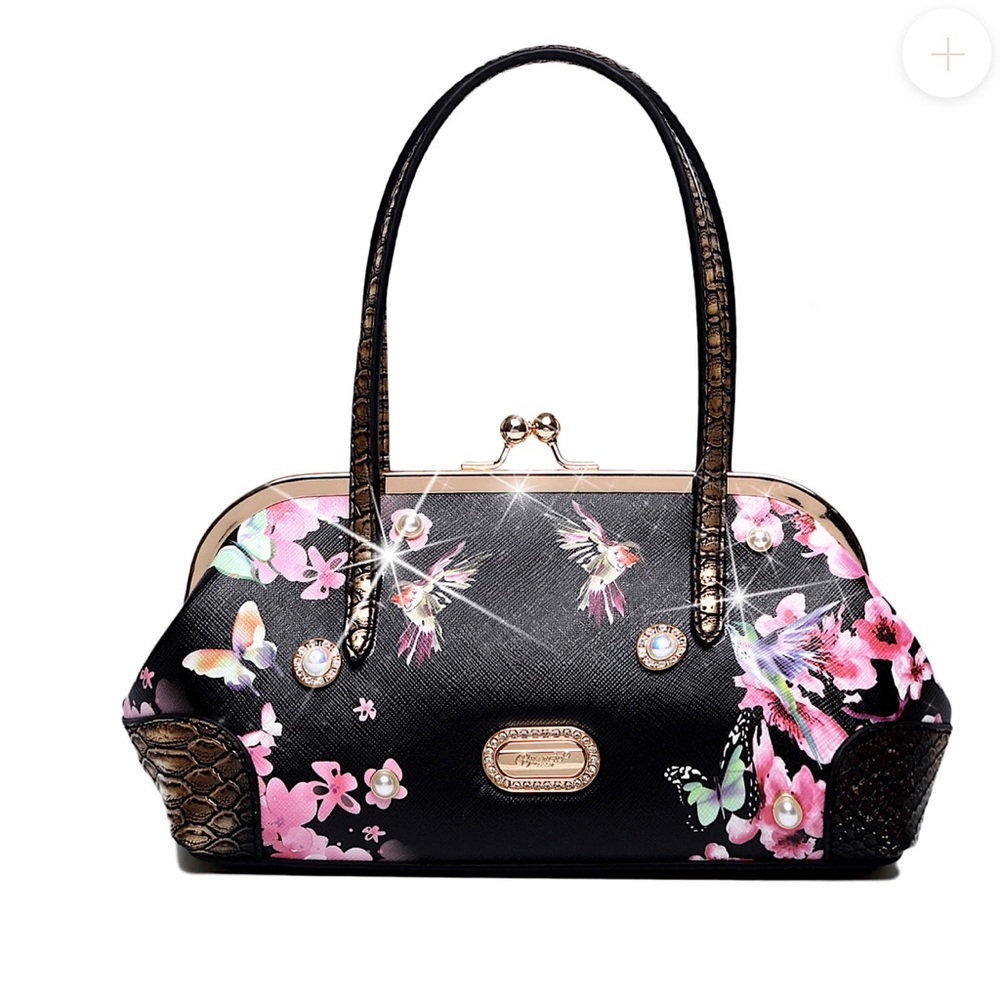 COPY - HUMMINGBIRD MINI CLUTCH SCRATCH & STAIN RESISTANT EVENING BAG